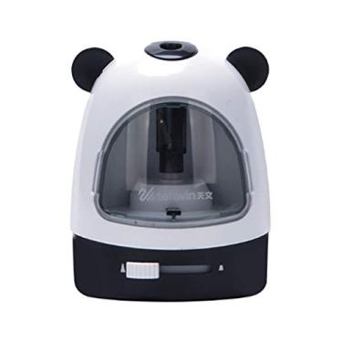 Imagem de Legou Apontador de lápis elétrico de desenho animado operado por bateria preto