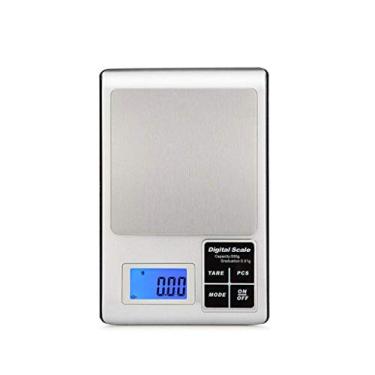 Imagem de balança de cozinha digital balanças eletrônicas de cozinha, balanças de cozimento portáteis display lcd retroiluminado com função de contagem de pcs