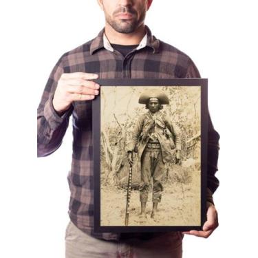 Imagem de Quadro Virgulino Cangaceiro Lampião Reprodução Foto Rara - Fanarte