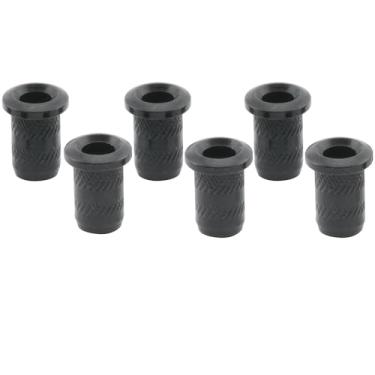 Imagem de Musiclily Pro 4mm Buchas Cordas de Aço Superiores para Guitarra, Preta(6 Peças)