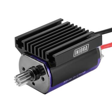 Imagem de Motor INJORA 180 PRO 48T Escovado com Dissipador de Calor para TRX4M 1