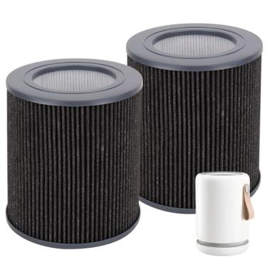 Imagem de Filtro de substituição Air Mini PECO-HEPA: compatível com Molekule Tri-Power Air Mini & Air Mini+ purificadores de ar (pacote com 2)