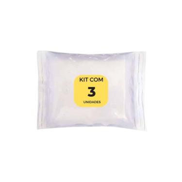 Imagem de Bolsa Térmica Transparente 13x8cm Reutilizável para Uso Frio e Quente 