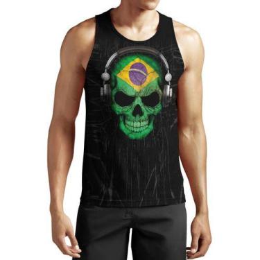 Imagem de Regata Atlética Skull Brasil, P