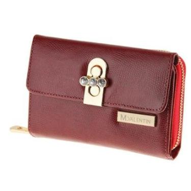Imagem de Carteira Feminina em Couro M.Valentin 7025C-Feminino