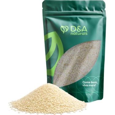 Imagem de Gergelim Branco Despeliculado 500g - D&A Naturals