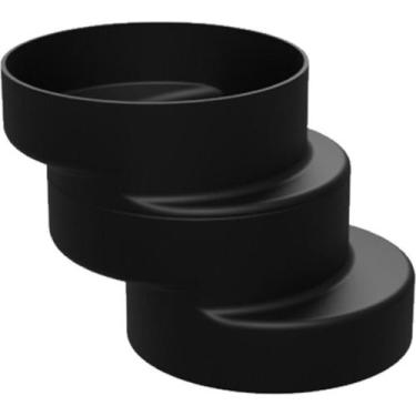 Imagem de Bolsa Para Vaso Excentrica Preta Astra 4'' - Bs12/As