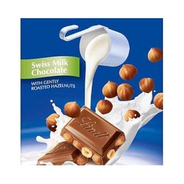 Imagem de Chocolate Lindt Swiss Milk Chocolate Hazelnut Avelã 100 gr