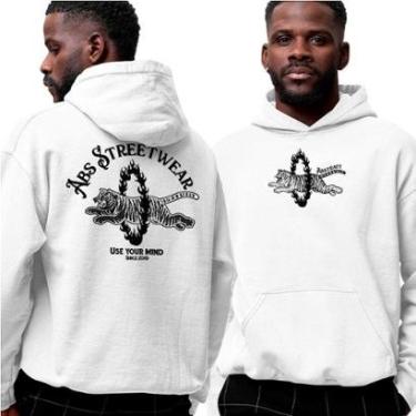 Imagem de Blusa Moletom Com Capuz‎ Tiger Abs Streetwear Since 2019-Unissex