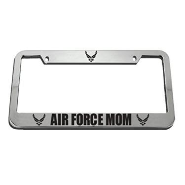 Imagem de Speedy Pros Air Force Mom License Plate Frame Tag Holder