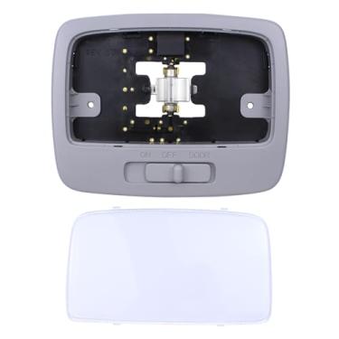 Imagem de ApplianPar Cobertura de luz de cúpula de leitura de mapa de teto conjunto de lâmpada de console para Kia Sportage 2.0L 2.7L 2006-2010