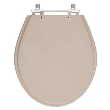 Imagem de Assento Sanitário Ravena Bege Saara Para Vaso Deca
