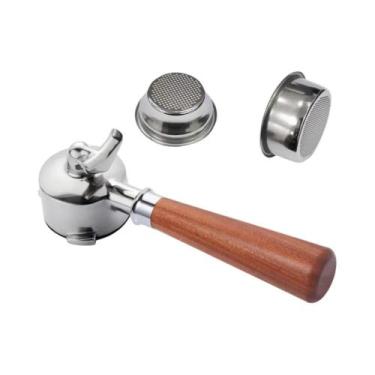 Imagem de Portafilter De Café De Boca Dupla De Aço Inoxidável 54mm Para Breville