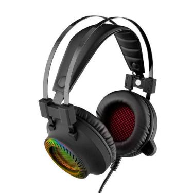 Imagem de Head Set Gamer 7.1 Usb Preto C/ Fio Bright