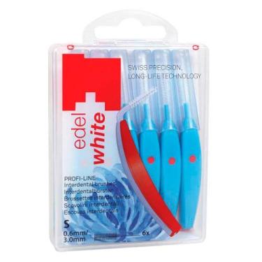 Imagem de Escova Interdental Edel White - S 0,60mm, Kit