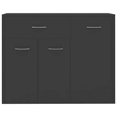 Imagem de Aparadores e armário de buffets com decoração moderna de armazenamento cinza 88 x 30 x 70 cm (cor: A, tamanho: 88 cm x 30 cm x 70 cm) (A 88 cm x 30 cm x 70 cm) (A 88 cm x 30 cm x 70 cm)