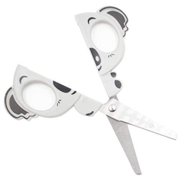 Imagem de Tesoura Escolar Lâmina Inox - Formato Koala 13 Cm, Bee Unique, DS-SO0020