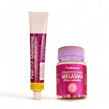 Imagem de Kit Clareador Facial PeelBella 30g + Cápsulas Antioxidante para Melasma 30cáps - Original