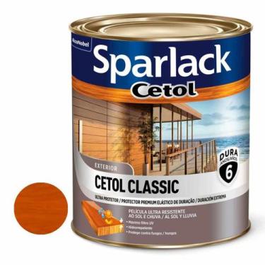 Imagem de Verniz Cetol Brilhante Cedro Sparlack 900ml - Proteção e Brilho Intens