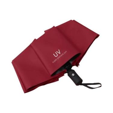 Imagem de Guarda-chuva Automático Portátil Para Estudantes, Dobrável, Com Estamp