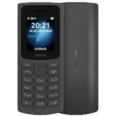 Imagem de Celular 105 Preto 4G Dual SIM Celular com Lanterna Teclado Físico Rádi