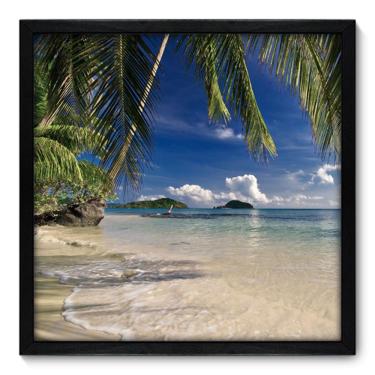 Imagem de Quadro Decorativo - Praia - 50cm x 50cm - 104qnpcp
