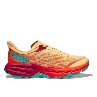 Imagem de Tênis Hoka One One Speedgoat 5 Amarelo/Laranja Masculino-Masculino