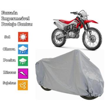Imagem de Capa Cobrir Moto Honda Crf150 F 100 % Impermeável E 100% - Bezzter
