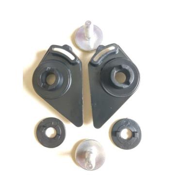 Imagem de Kit Reparo Capacete Helt Hippo Parafuso Fixação Da Viseira