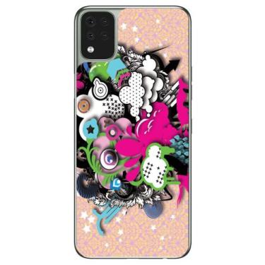 Imagem de Capa Adesivo Skin104 Verso Para Lg K52 LMK420 - KawaSkin