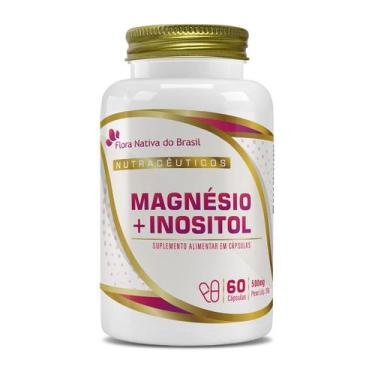 Imagem de MAGNESIO + INOSITOL 500mg 60 caps - Flora Nativa - Flora Nativa Do Bra