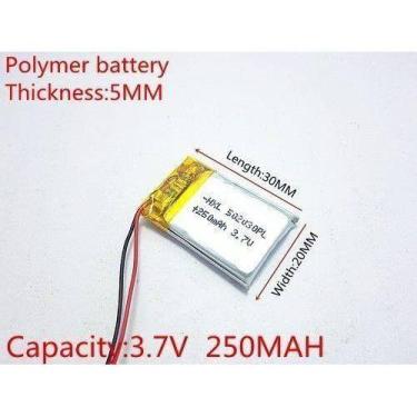 Imagem de Bateria Fone  Ouvido Stereo  Bh-503 Gr 502030 - bgb