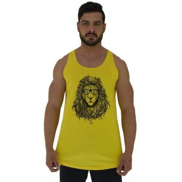 Imagem de Regata Longline Estampada Masculina MXD Conceito Leão Style, G, Mascul