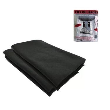 Imagem de Filtro exaustor preto ref. 16 depurador - ASSESSORLAR, Preto