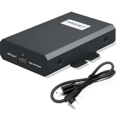 Imagem de PROCET Conversor PoE para USB C 23W Gigabit PoE USB C fonte de alimentação e adaptador de rede, temperatura ampla --15.6 °C a 55.0 °C para tablet, iPad, laptop, exibição de sinalização, para Quest VR,