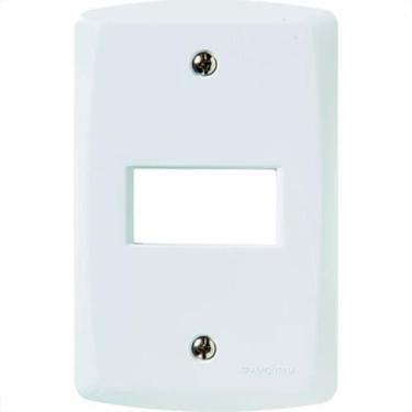 Imagem de Espelho Placa Tramontina Lux 4X2 1Int Horz 105/204