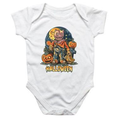 Imagem de Body intantil Halloween pumpkin cemiterio - Alearts, M