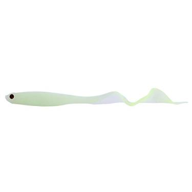 Imagem de Bass Snakehead of Fishing Soft Fishing Cebo Tacket Tacket 5 PPCS PVC Tail Artificial para Pescadores Vanitores (Cabeça vermelha) (Luminoso)