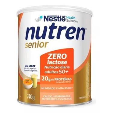 Imagem de Nutren Senior Zero Lactose 740g - Sem sabor - Nestle, 740g, Sem Sabor