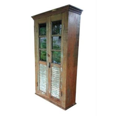 Imagem de Armário Rústico Rômulo em Madeira de Demolição - Cód 2189