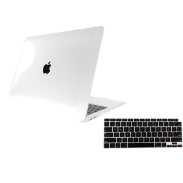 Imagem de Kit Capa Case Compativel Macbook new air 13 A2179 A2337 chip M1 cor tc + Pelicula de Teclado