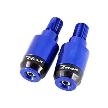 Imagem de Extremidades de manoplas de guidão de motocicleta, tampas de extremidade de manoplas, acessórios deslizantes de peso para Tmax 560 500 530 T Max TMAX530 DX SX