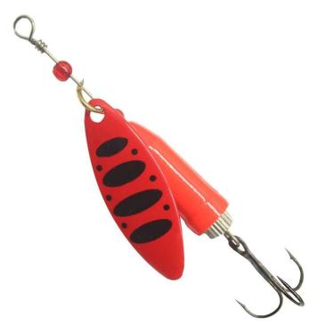 Imagem de Kit 10 Iscas Artificiais Giratórias Spinner Colher De Metal 7G