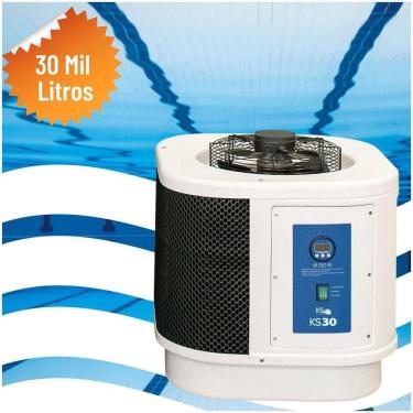 Imagem de Aquecedor Bomba De Calor Para Aquecimento De Piscina Até 30 Mil Litros Ks30 - Ks Aquecedores