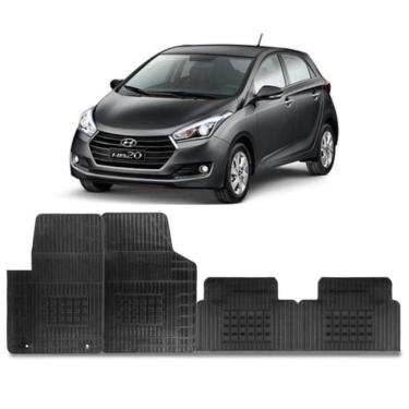Imagem de Tapete Borracha Hyundai Hb20 2012 Em Diante 4 Peças