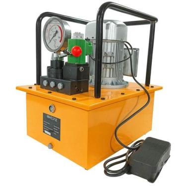 Imagem de Bomba Hidráulica Elétrica de Óleo com pedal 220v 20L - Nagano