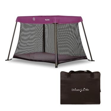 Imagem de Cercadinho para Bebê com Colchão Confortável e Bolsa de Transporte, Dream On Me, Rosa