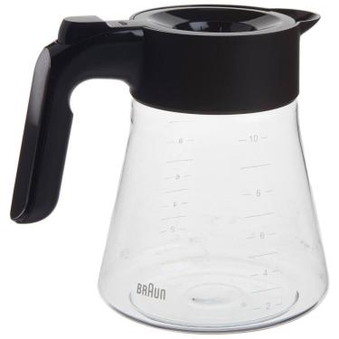 Imagem de Jarra de Vidro 2.4L para Reposição, BRAUN BRSC008, Preto