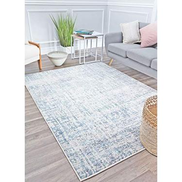 Imagem de Rugs America AT50A Tapete de área transitória vintage Céu Escuro 60 x 20 cm