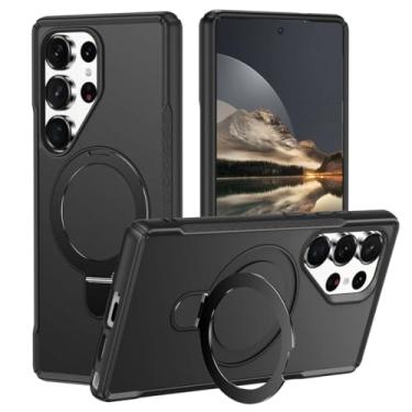 Imagem de YOGISU Capa de lente de metal luxuosa com suporte para lente para Galaxy A55 5G, capa traseira à prova de choque (para Galaxy A55 5G/1)